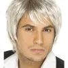 BOY BAND STREET BLONDE STREAKED WIG