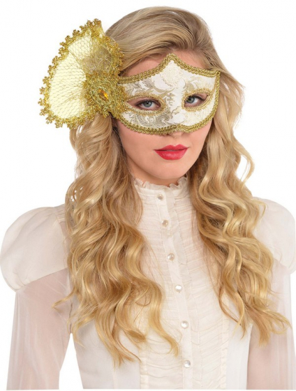 MASK - GOLD PARISIAN VENETIAN STYLE