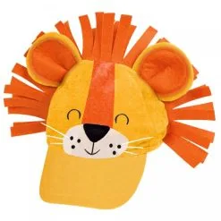 GET WILD JUNGLE DELUXE LION FABRIC HAT