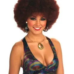 AFRO WIG - DISCO DOLL RED
