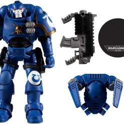 Warhammer 40,000 Space Marine Ultramarines Reiver W/ Bolt Carbine McFarlane Action Figure