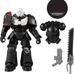 Warhammer 40,000 Space Marine Raven Guard Primaris Veteran Seargent McFarlane Action Figure