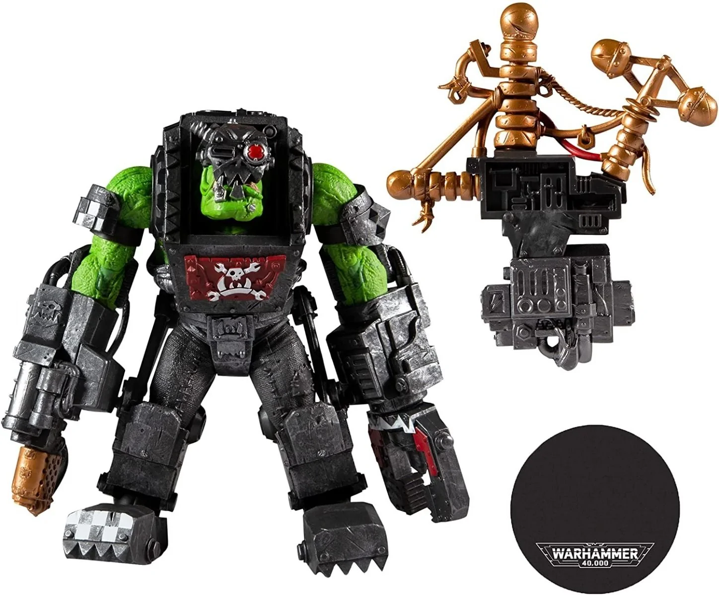 Warhammer 40,000 Orks Goffs Big Mek Megafig McFarlane Action Figure