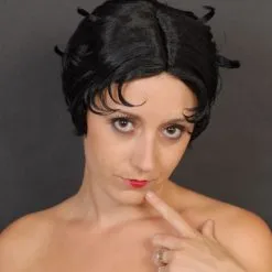 BETTY BOOP BLACK WIG