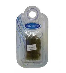 HAIRNETS LIGHT BROWN PACK OF 2