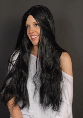 MORTICIA/GOTH WIG