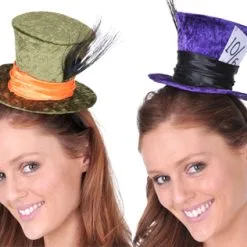 MINI MAD HATTER HEAD BAND/FACINATOR
