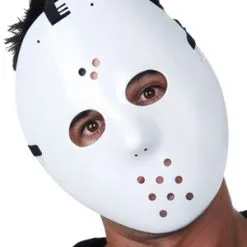 MASK - WHITE HOCKEY
