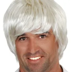 BOY BAND ZANE PLATINUM BLONDE WIG