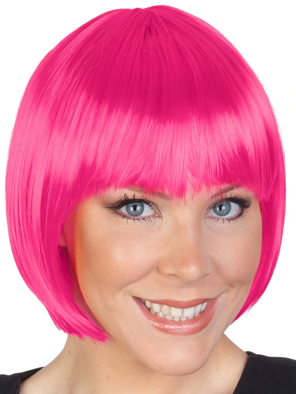 HOT PINK PAIGE BOB WIG
