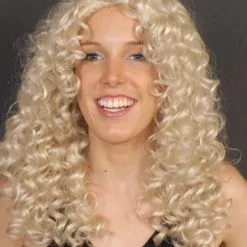 SHOWGIRL PLATINUM BLONDE WIG