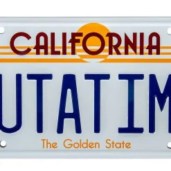 Back To The Future OUTATIME License Plate Replica