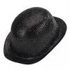 BOWLER HAT BLACK GLITTER