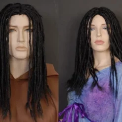 DREADLOCK WIG LONG BLACK