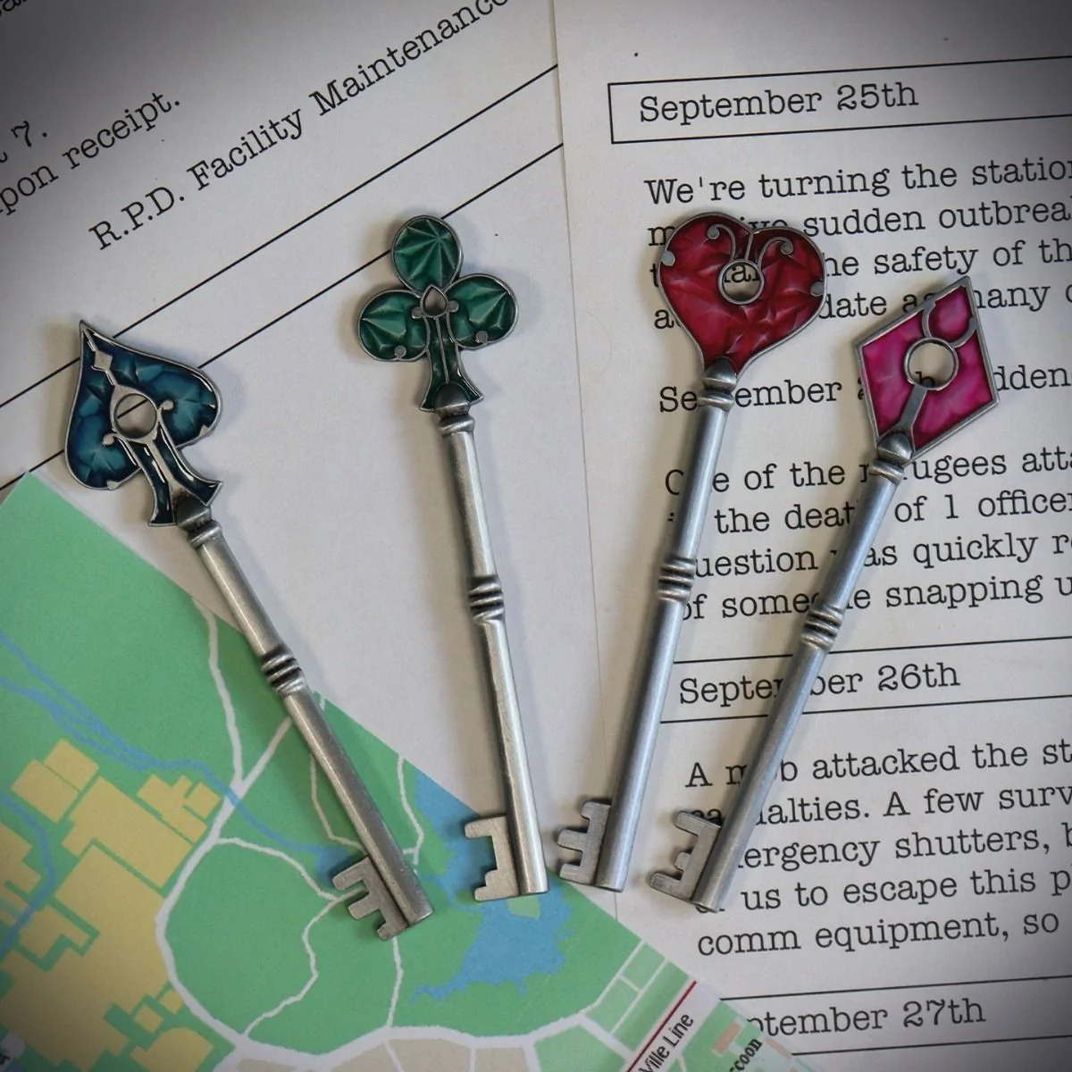 Resident Evil R.P.D Key Collection Preorder - Image 10