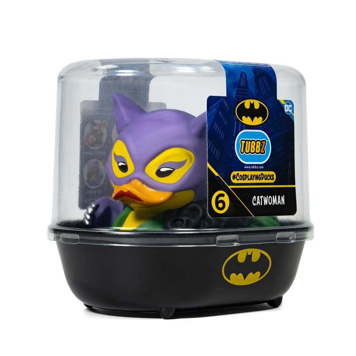 Batman,DC Comics Catwoman Tubbz Rubber Duck Collectible - Image 3