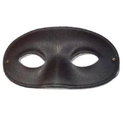 MASK - PLAIN BLACK DOMINO
