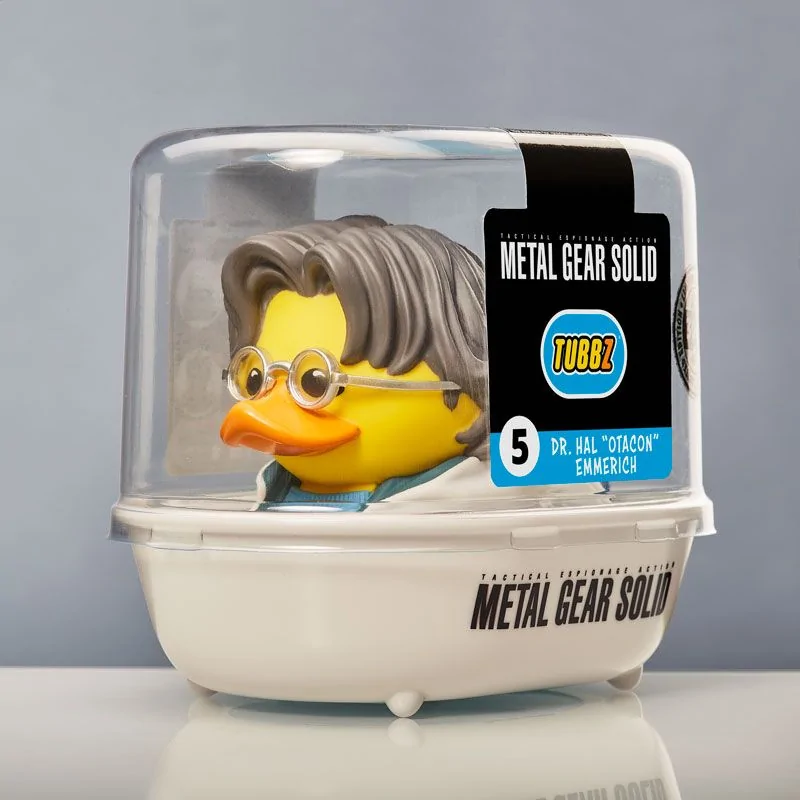 Konami,Metal Gear Solid Dr. Hal 'Otacon' Emmerich Tubbz Rubber Duck Collectible Preorder - Image 2