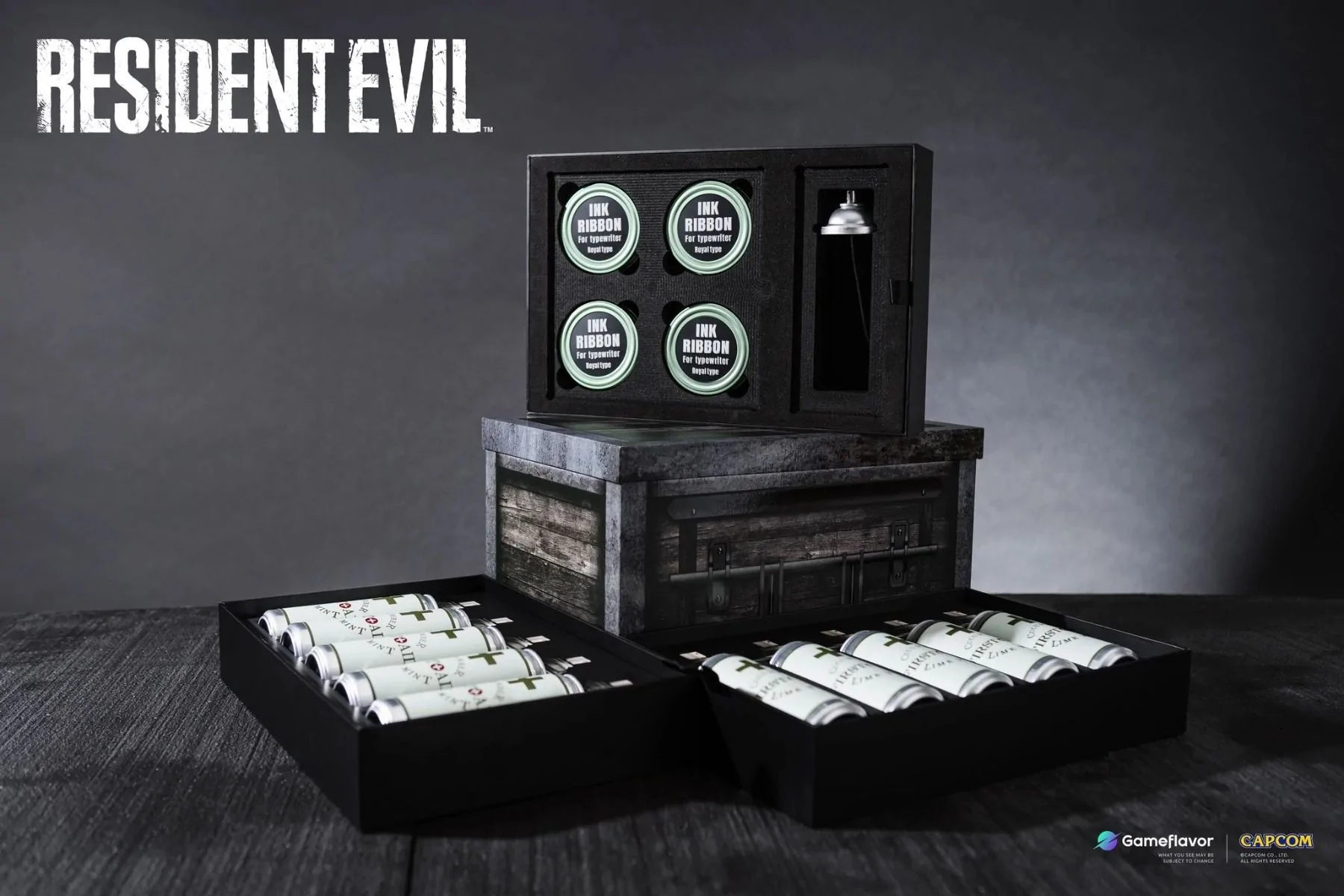 Resident Evil First Aid Drink Collector's Box