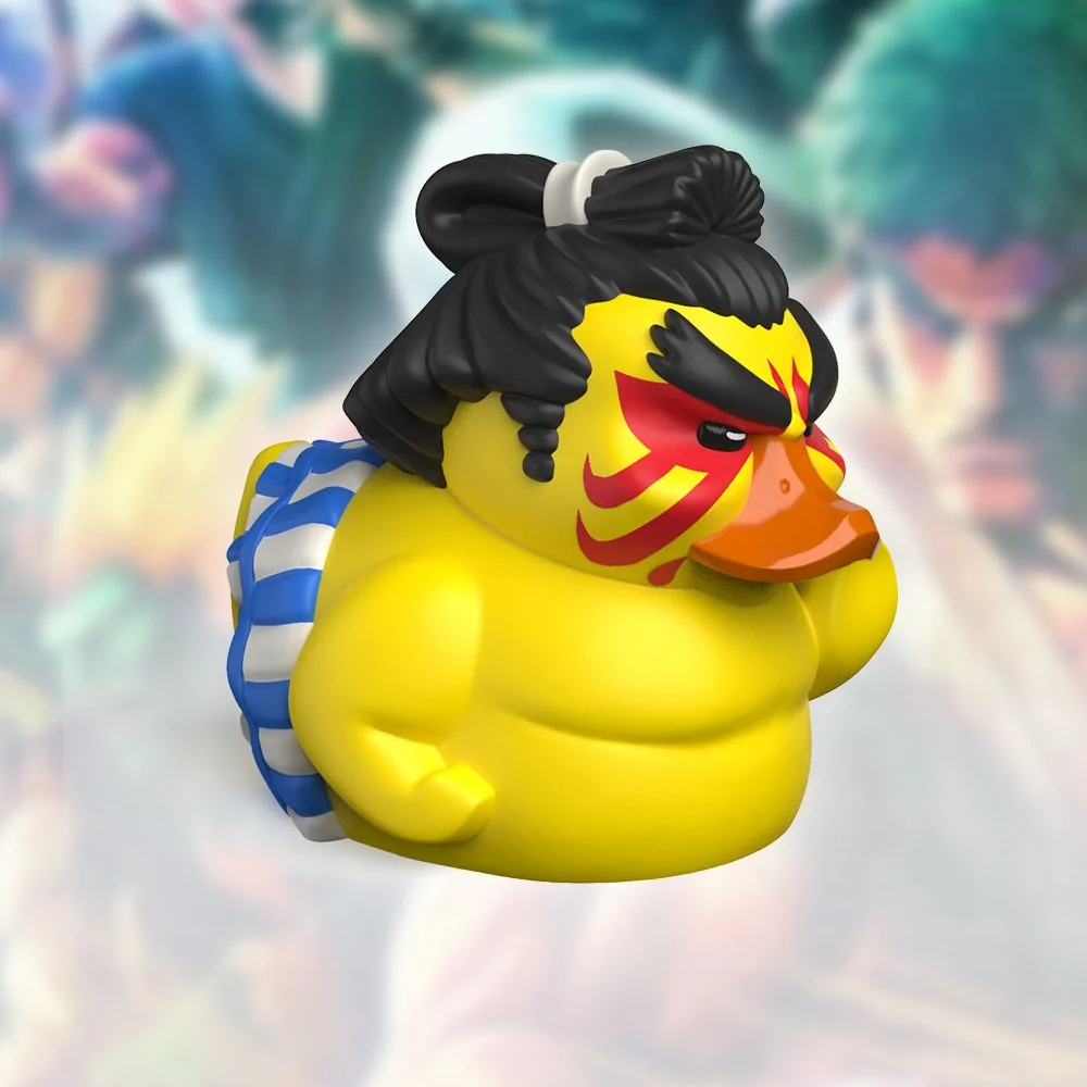 Street Fighter E-Honda Tubbz Rubber Duck Collectible - Image 2