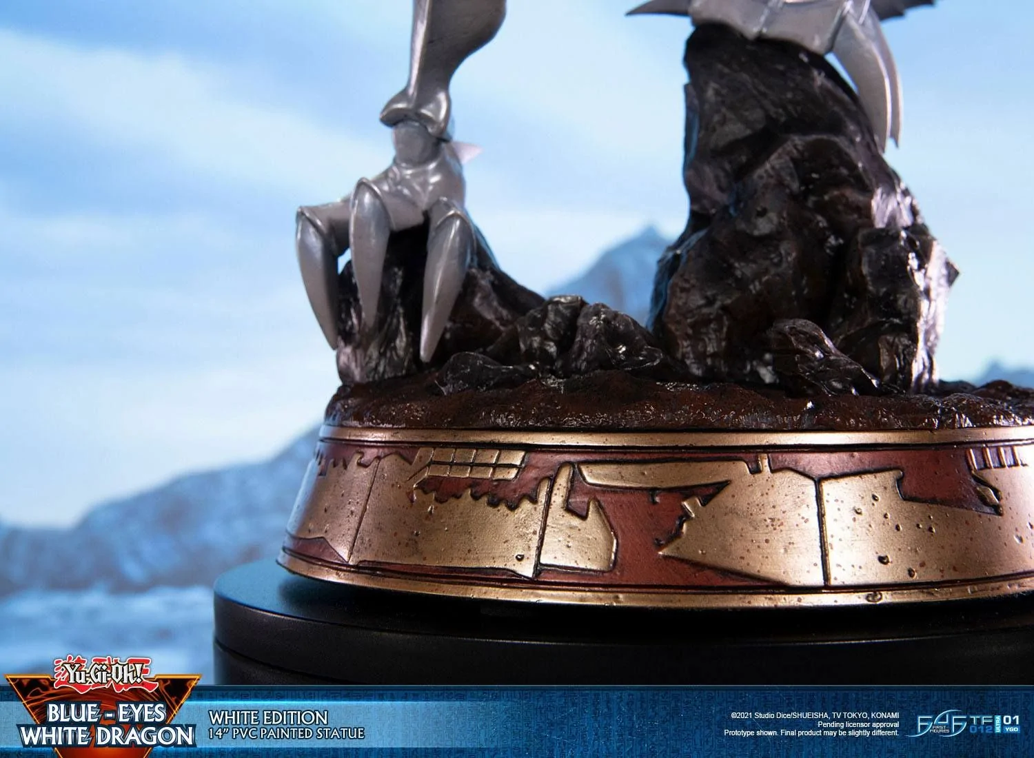 Yu-Gi-Oh Blue Eyes White Dragon White Edition PVC Figure - Image 17