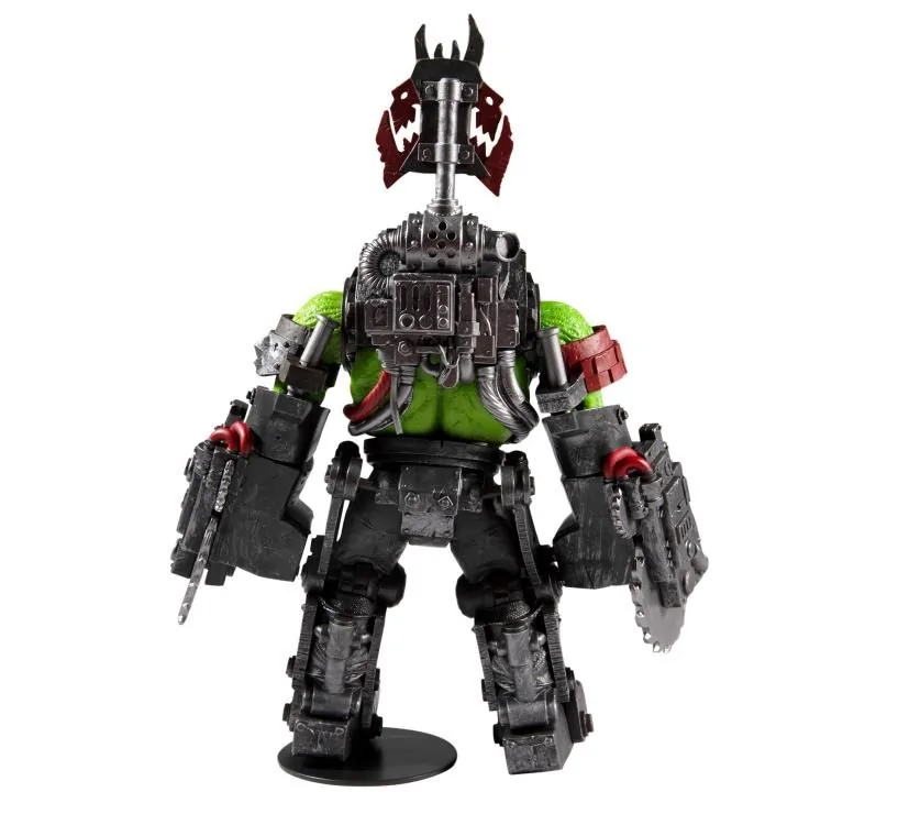 Warhammer 40,000 Orks Goffs Meganob W/Buzzsaw Megafig McFarlane Action Figure - Image 7