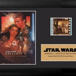 STAR WARS Episode II Attack Of The Clones Mini Framed Film Cell Preorder