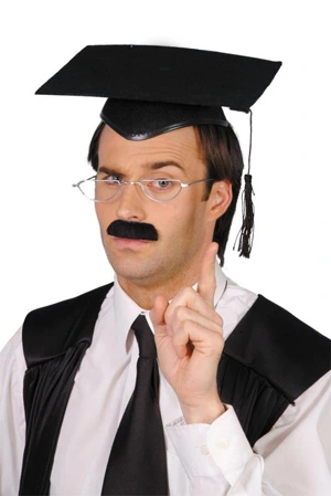 GRADUATION/MORTAR BOARD CAP - BLACK - BULK PACK OF 12