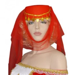 HAREM HAT & VEIL - AVAILABLE IN 3 COLOURS