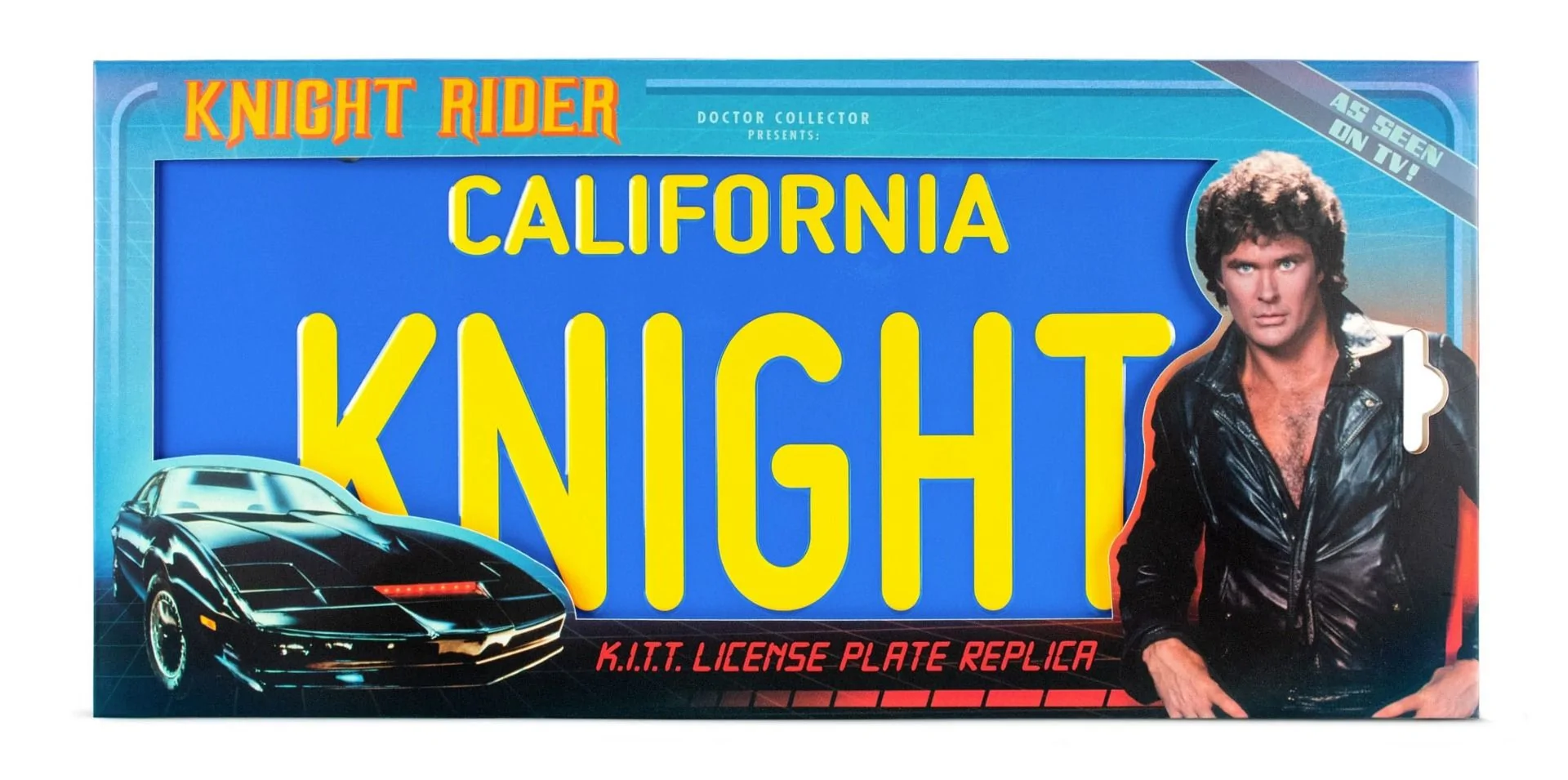 Knight Rider K.I.T.T. License Plate Replica - Image 2