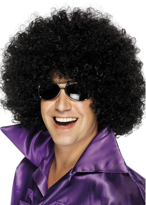 AFRO WIG - BLACK SUPER SIZE