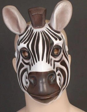MASK - FULL FACE ZEBRA