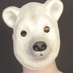 MASK - FULL FACE POLAR BEAR