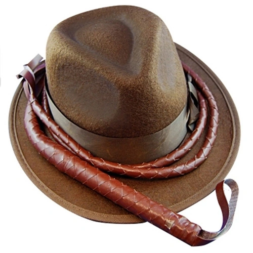 INDIANA JONES HAT & WHIP ADVENTURERS SET