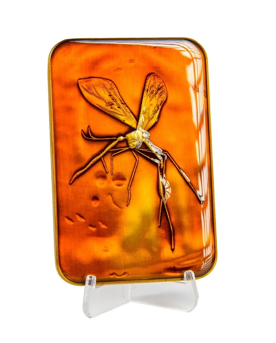 JURASSIC PARK Mosquito In Amber Limited Edition Ingot Preorder - Image 2