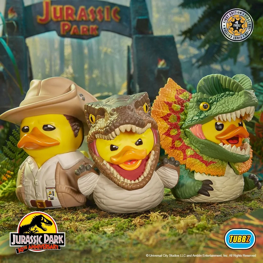 JURASSIC PARK Velociraptor Tubbz Rubber Duck Collectible Preorder - Image 10