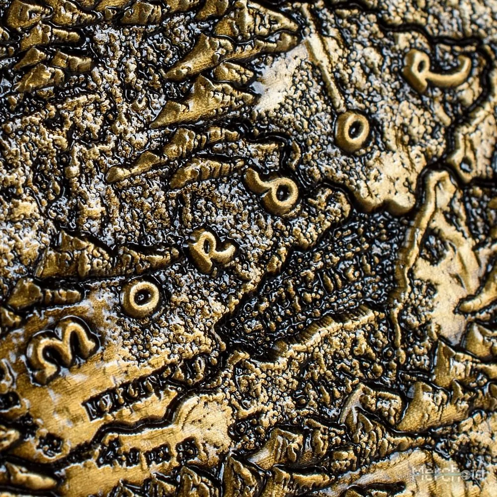 Lord Of The Rings Middle Earth Metal Map Preorder - Image 10