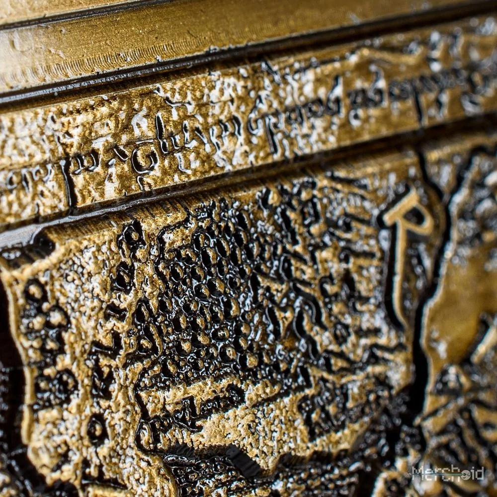 Lord Of The Rings Middle Earth Metal Map Preorder - Image 11
