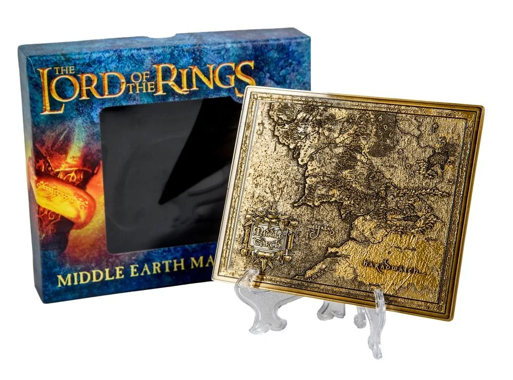 Lord Of The Rings Middle Earth Metal Map Preorder - Image 5