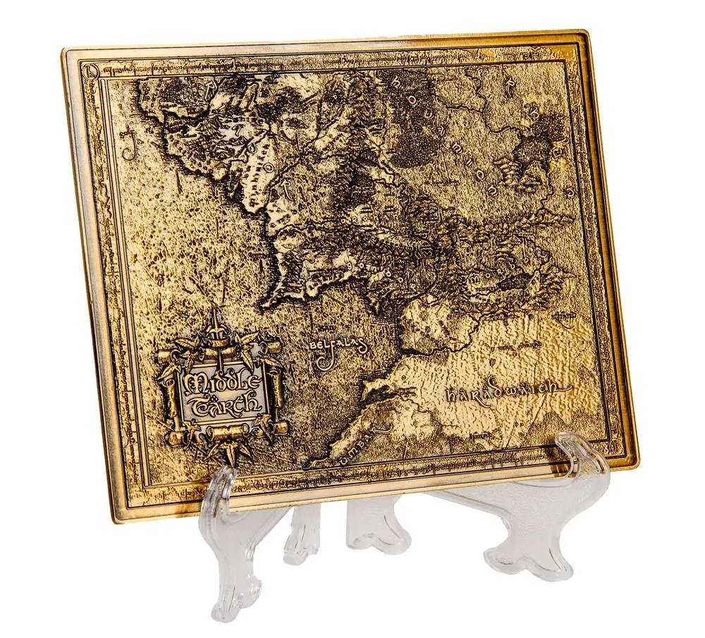 Lord Of The Rings Middle Earth Metal Map Preorder - Image 6
