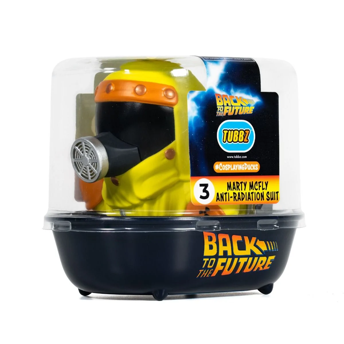 Back To The Future Marty Anti-Radiation Suit Tubbz Rubber Duck Collectible - Image 2