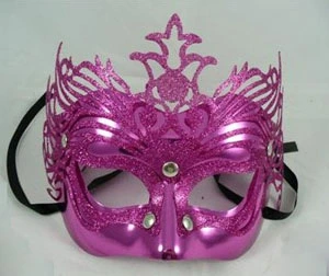 MASK - GLITTERED PINK FANTASY