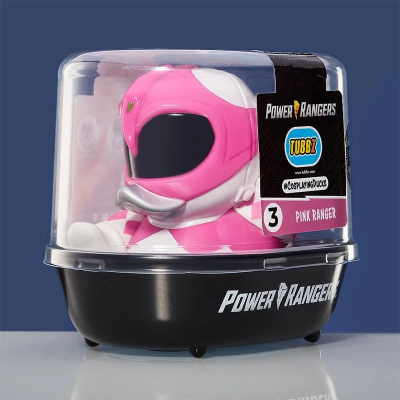 Power Rangers Pink Ranger Tubbz Rubber Duck Collectible - Image 2