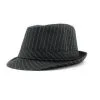 FEDORA/HAVANA/TRILBY TYPE PINSTRIPE HAT