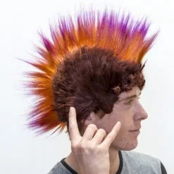 PUNK MOHAWK WIG
