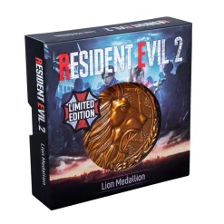 Resident Evil,Capcom Lion Limited Edition Metal Replica R.P.D. Medallion