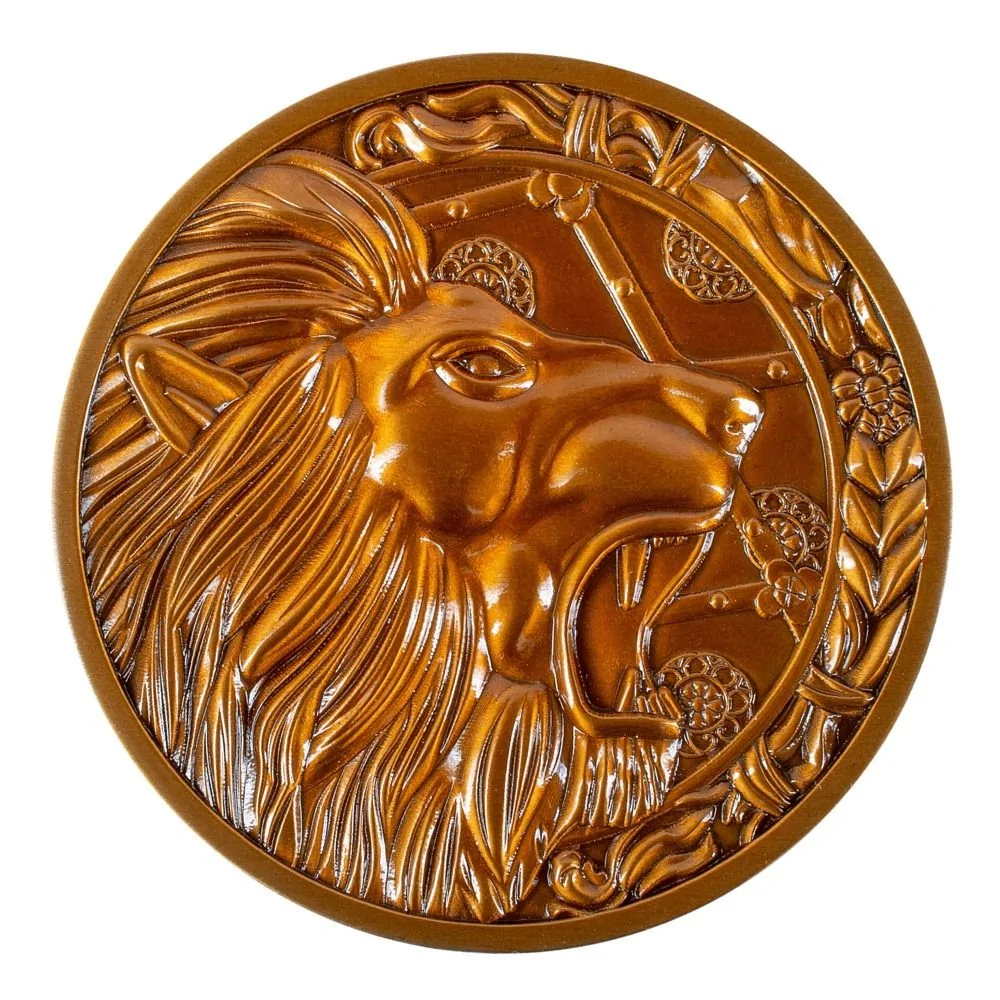 Resident Evil,Capcom Lion Limited Edition Metal Replica R.P.D. Medallion - Image 3