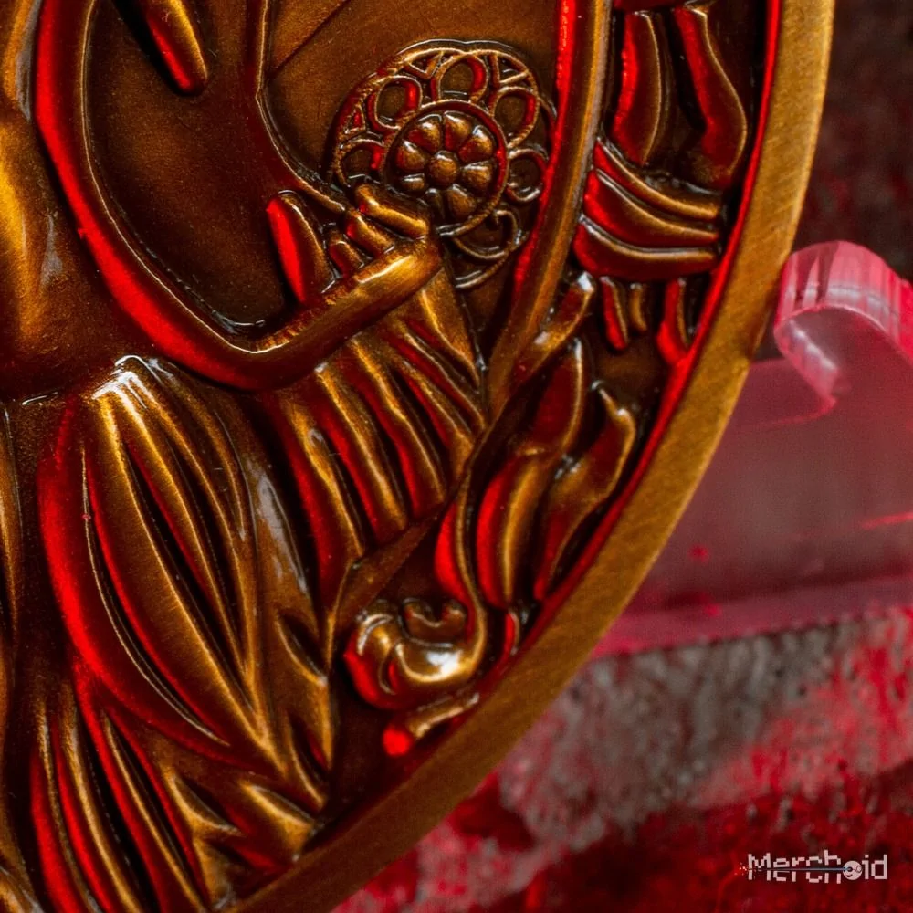 Resident Evil,Capcom Lion Limited Edition Metal Replica R.P.D. Medallion - Image 7