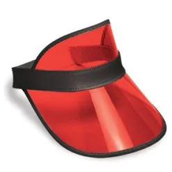 CASINO DEALERS VISOR RED