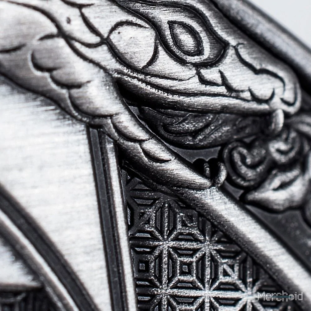 Harry Potter Slytherin Collectible Jumbo Coin - Image 8